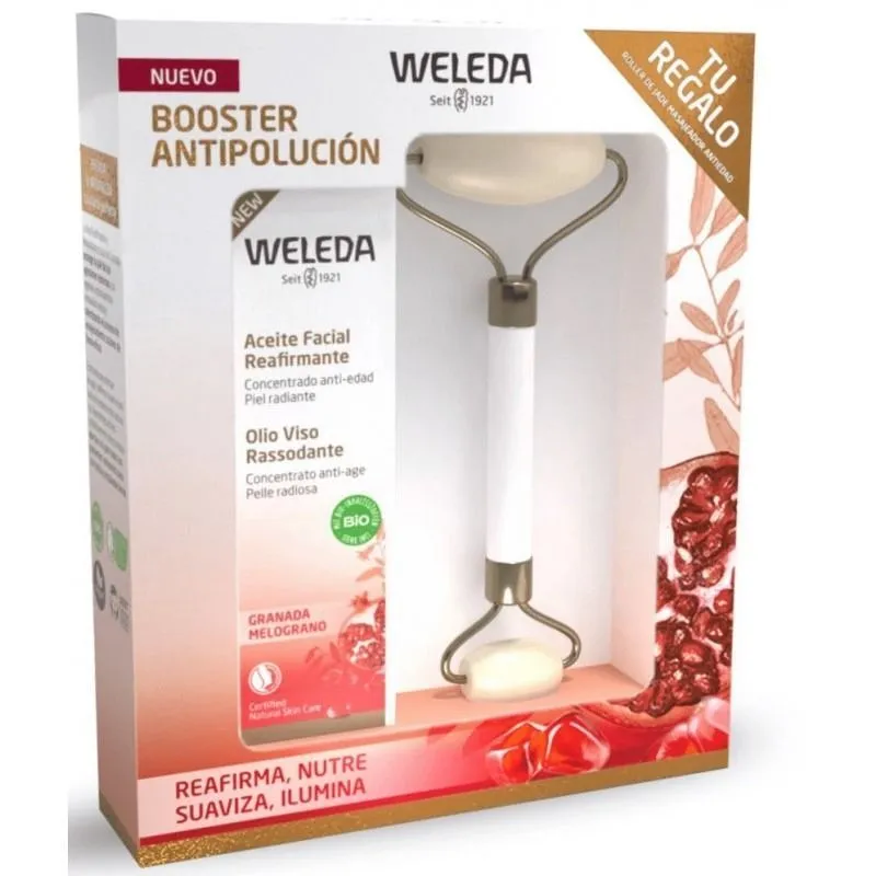Weleda Pack Facial Aceite Granada + Roller