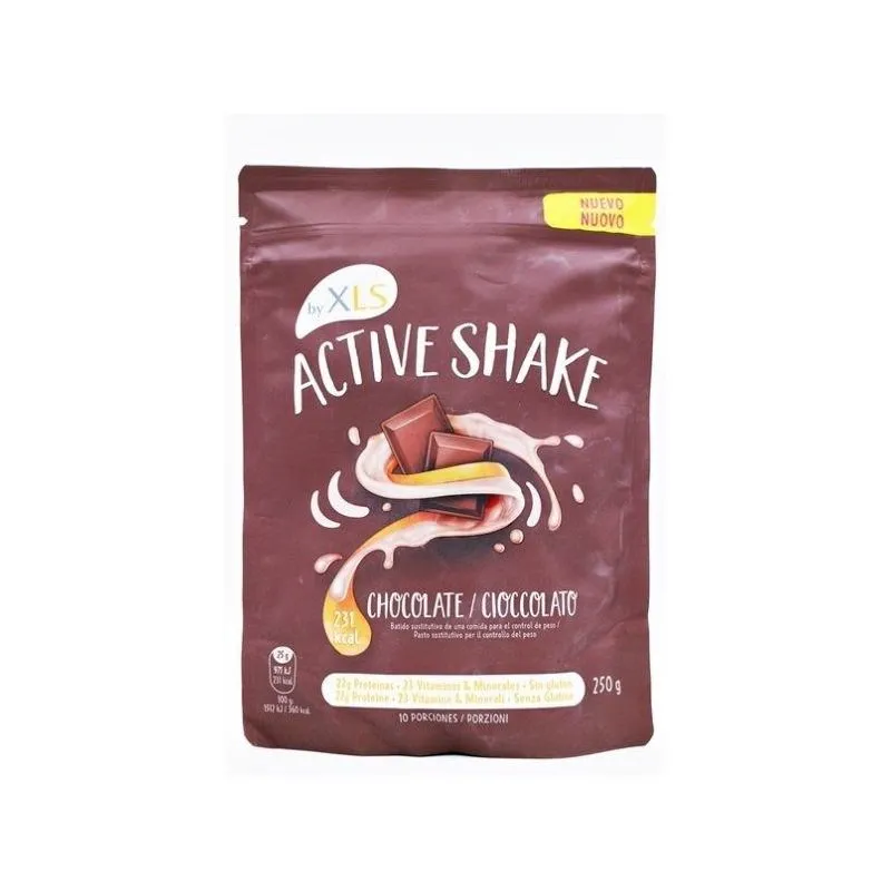 XLS Active Shake Batido Sustitutivo Polvo Chocolate 250gr