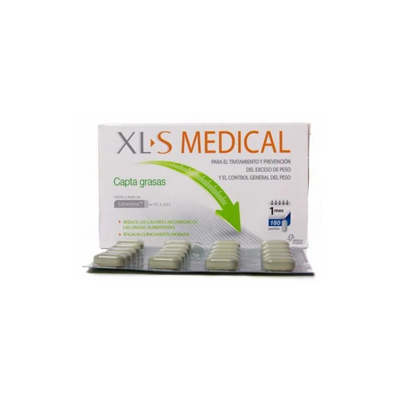 Xls Medical Captagrasas 60 Comprimidos