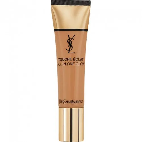 Yves Saint Laurent Touche Eclat All-In-One Glow Natural Medium Coverage Liquid Foundation B 70 Mocha SPF 23 30 ml