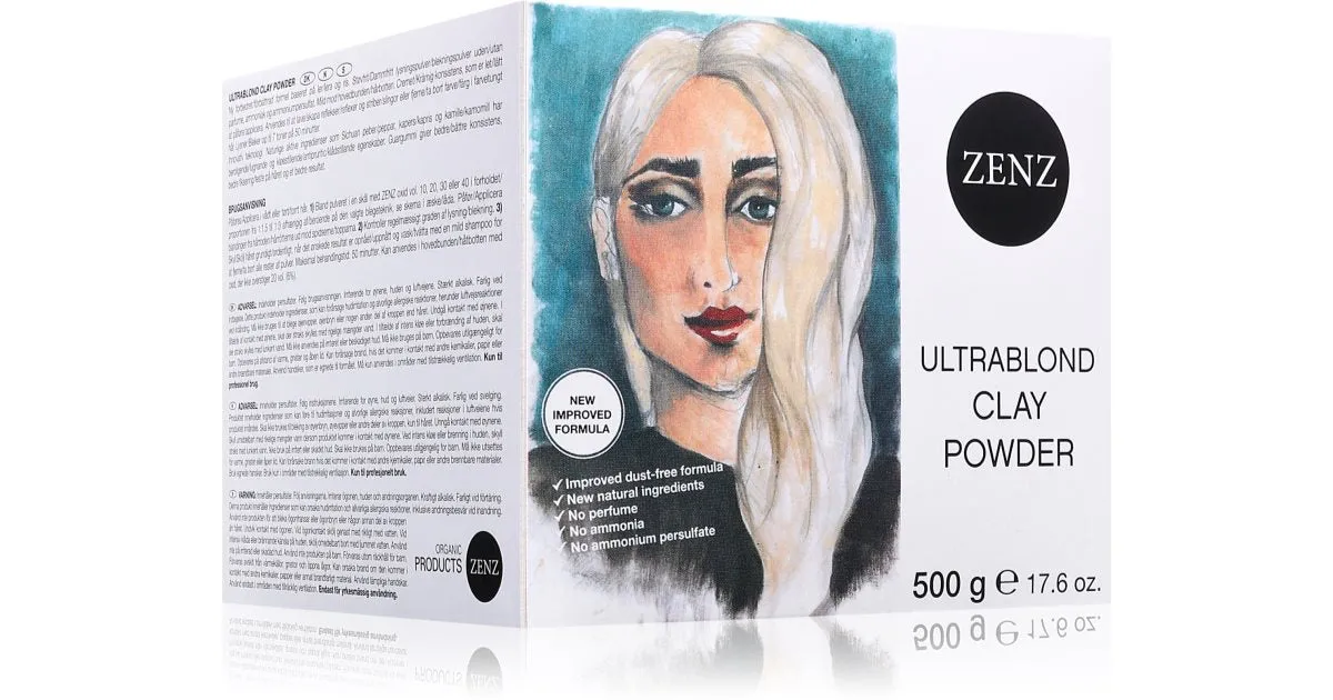 ZENZ Organic Ultrablond bleaching powder without ammonia 500 g