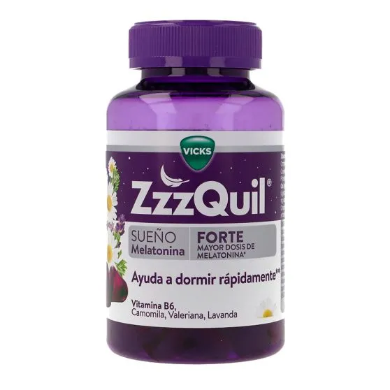 ZzzQuil Forte Sueño 60 gummies - Valeriana B6