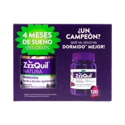 Zzzquil Sueño Melatonina 120 Gominolas